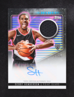 Scoot Henderson 2023-24 Topps Midnight Rookie Jersey Autographs #RJASH RC at PristineAuction.com