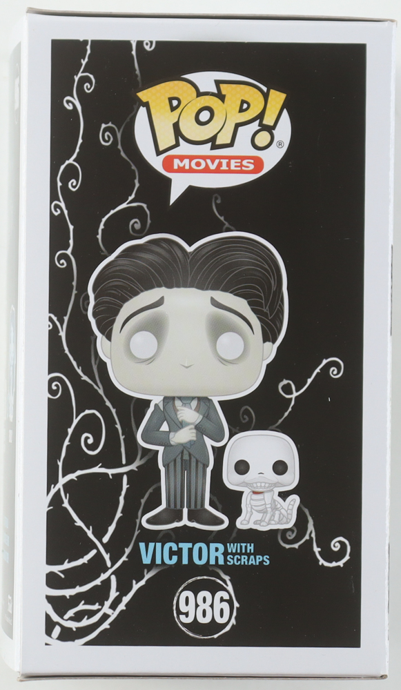 Johnny Depp Signed "Corpse Bride" #986 Victor with Scraps Funko Pop! Vinyl Figure (Beckett) at PristineAuction.com Johnny Depp Signed "Corpse Bride" #986 Victor with Scraps Funko Pop! Vinyl Figure (Beckett) at PristineAuction.com