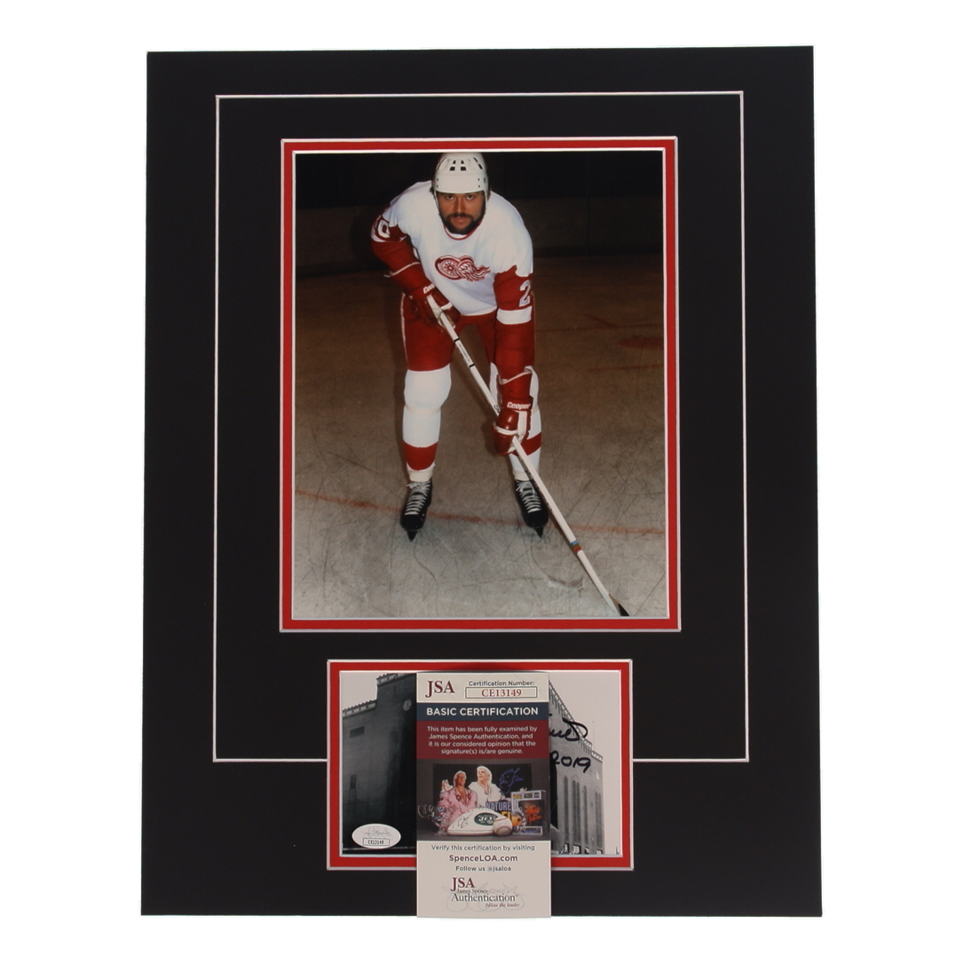 Vaclav Nedomansky Signed 12x17 Custom Matted Photo Display Inscribed "HHOF 2019" (JSA) at PristineAuction.com Vaclav Nedomansky Signed 12x17 Custom Matted Photo Display Inscribed "HHOF 2019" (JSA) at PristineAuction.com