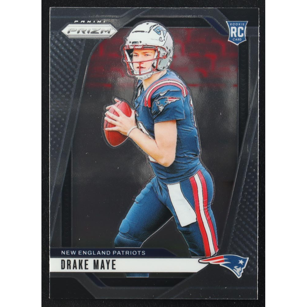 Drake Maye 2024 Panini Prizm #329 RC at PristineAuction.com