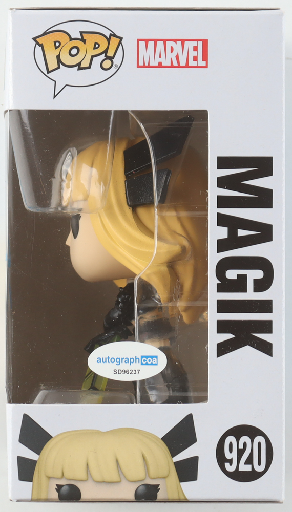 Anya Taylor-Joy Signed "X-Men" #920 Magik Bobble-Head Funko Pop! Vinyl Figure (ACOA) at PristineAuction.com Anya Taylor-Joy Signed "X-Men" #920 Magik Bobble-Head Funko Pop! Vinyl Figure (ACOA) at PristineAuction.com