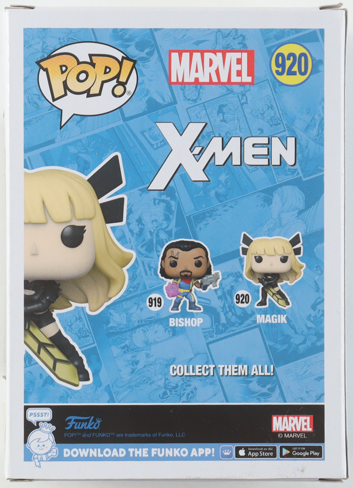 Anya Taylor-Joy Signed "X-Men" #920 Magik Bobble-Head Funko Pop! Vinyl Figure (ACOA) at PristineAuction.com Anya Taylor-Joy Signed "X-Men" #920 Magik Bobble-Head Funko Pop! Vinyl Figure (ACOA) at PristineAuction.com