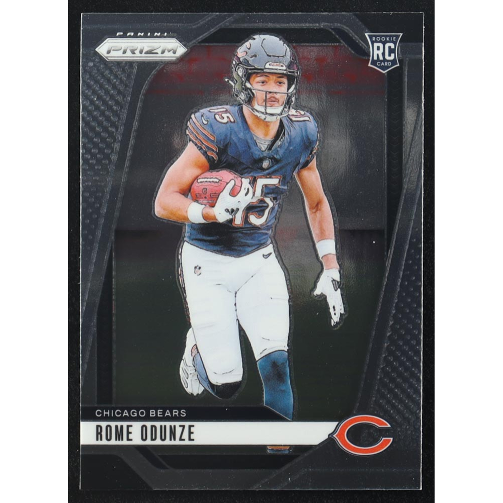 Rome Odunze 2024 Panini Prizm #385 RC at PristineAuction.com