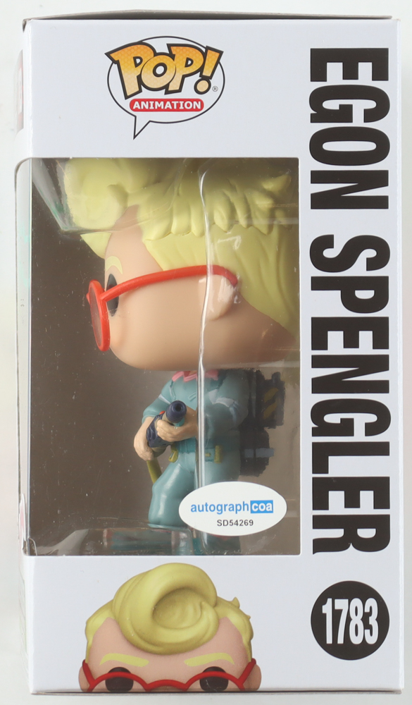 Maurice LaMarche Signed "The Real Ghostbusters" #1783 Egon Spengler Funko Pop! Vinyl Figure (ACOA) at PristineAuction.com Maurice LaMarche Signed "The Real Ghostbusters" #1783 Egon Spengler Funko Pop! Vinyl Figure (ACOA) at PristineAuction.com