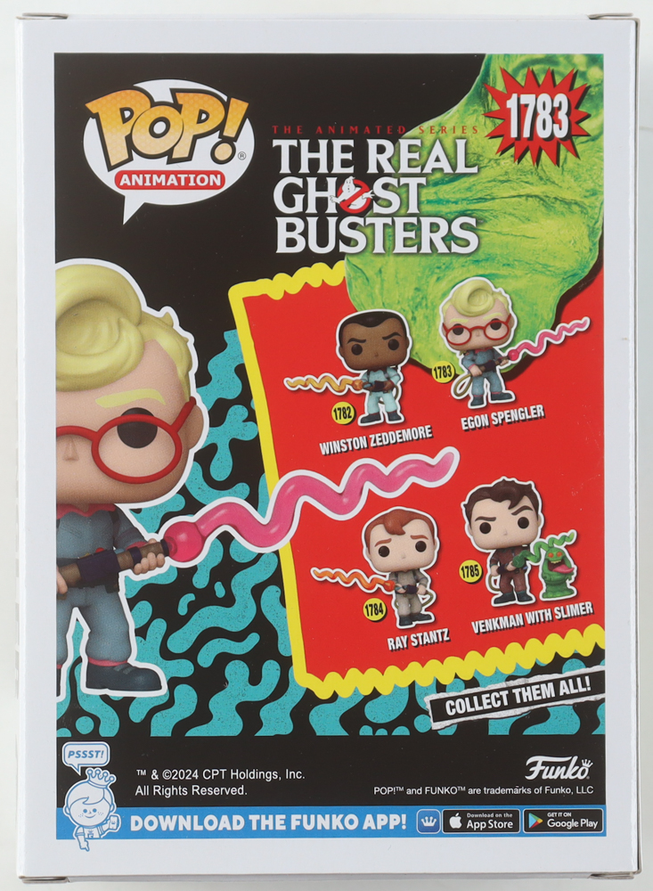Maurice LaMarche Signed "The Real Ghostbusters" #1783 Egon Spengler Funko Pop! Vinyl Figure (ACOA) at PristineAuction.com Maurice LaMarche Signed "The Real Ghostbusters" #1783 Egon Spengler Funko Pop! Vinyl Figure (ACOA) at PristineAuction.com