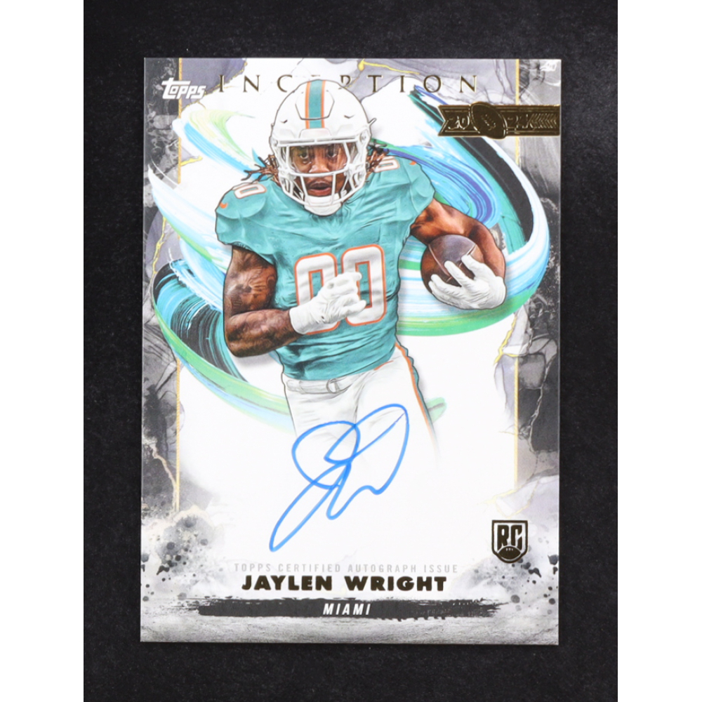 Jaylen Wright 2024 Topps Inception Rookie Autographs #RAJWR RC at PristineAuction.com