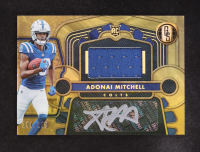 Adonai Mitchell 2024 Panini Gold Standard #207 #154/199 JSY AU RC at PristineAuction.com