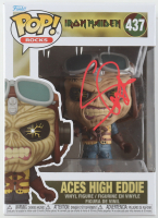 Steve Harris Signed "Iron Maiden" #437 Aces High Eddie Funko Pop! Vinyl Figure (ACOA) at PristineAuction.com