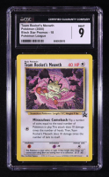TR's Meowth 1999-03 Pokemon Wizards of the Coast Black Star Promos #18 (CGC 9) at PristineAuction.com