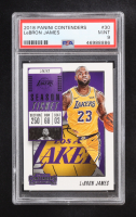 LeBron James 2018-19 Panini Contenders #30 (PSA 9) at PristineAuction.com