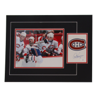 Guy Carbonneau Signed 12x17 Custom Matted Photo Display (JSA) at PristineAuction.com