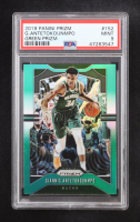 Giannis Antetokounmpo 2019-20 Panini Prizm Prizms Green #152 (PSA 9) at PristineAuction.com
