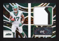 Malachi Corley 2024 Panini Spectra Rookie Genesis Jersey Autographs Booklet Hyper Black Light #14 #15/40 RC at PristineAuction.com