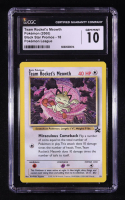 TR's Meowth 1999-03 Pokemon Wizards of the Coast Black Star Promos #18 (CGC 10) at PristineAuction.com
