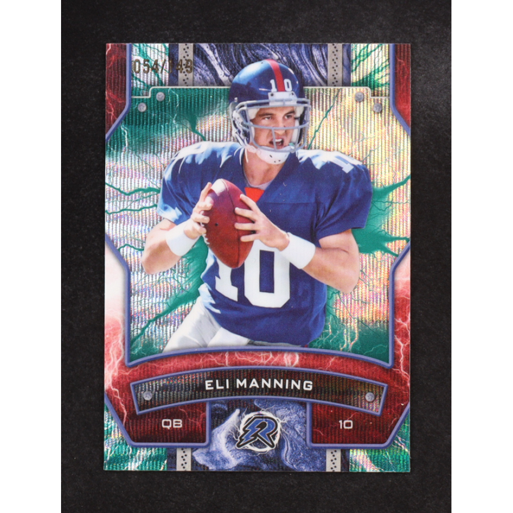 Eli Manning 2024 Topps Resurgence Teal Surge #70 #54/149 at PristineAuction.com