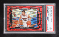 Stephen Curry 2024-25 Panini Prizm Draft Picks Variation Prizms Red Seismic #77 #175/225 (PSA 9) at PristineAuction.com
