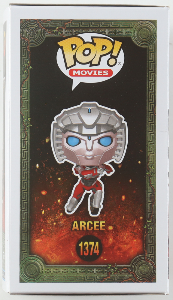 Shia LaBeouf Signed "Transformers: Rise of the Beasts" #1374 Arcee Funko Pop! Vinyl Figure (ACOA) at PristineAuction.com Shia LaBeouf Signed "Transformers: Rise of the Beasts" #1374 Arcee Funko Pop! Vinyl Figure (ACOA) at PristineAuction.com