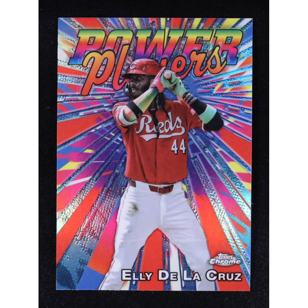 Elly De La Cruz 2025 Topps Chrome Power Players #PP16 at PristineAuction.com