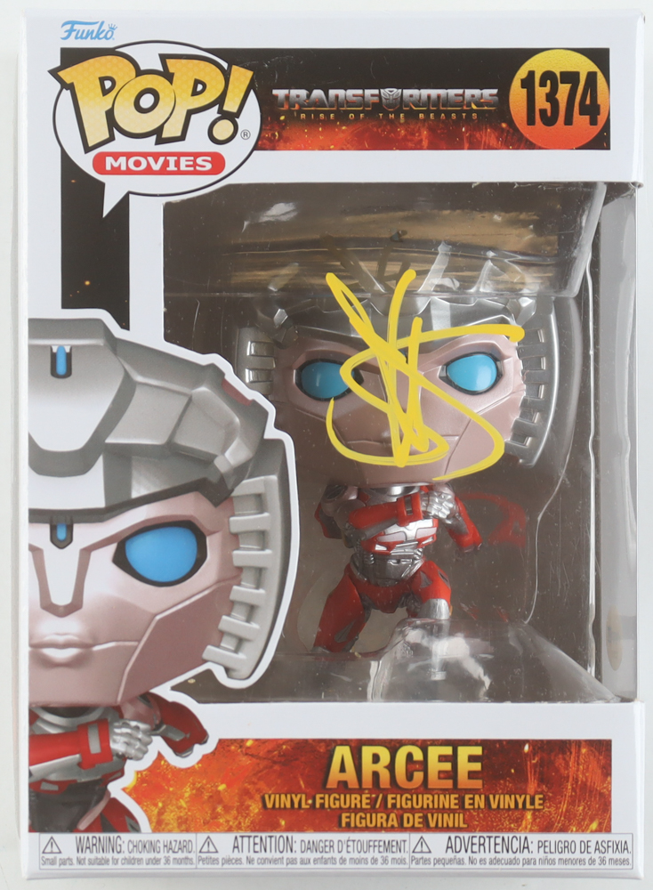 Shia LaBeouf Signed "Transformers: Rise of the Beasts" #1374 Arcee Funko Pop! Vinyl Figure (ACOA) at PristineAuction.com Shia LaBeouf Signed "Transformers: Rise of the Beasts" #1374 Arcee Funko Pop! Vinyl Figure (ACOA) at PristineAuction.com