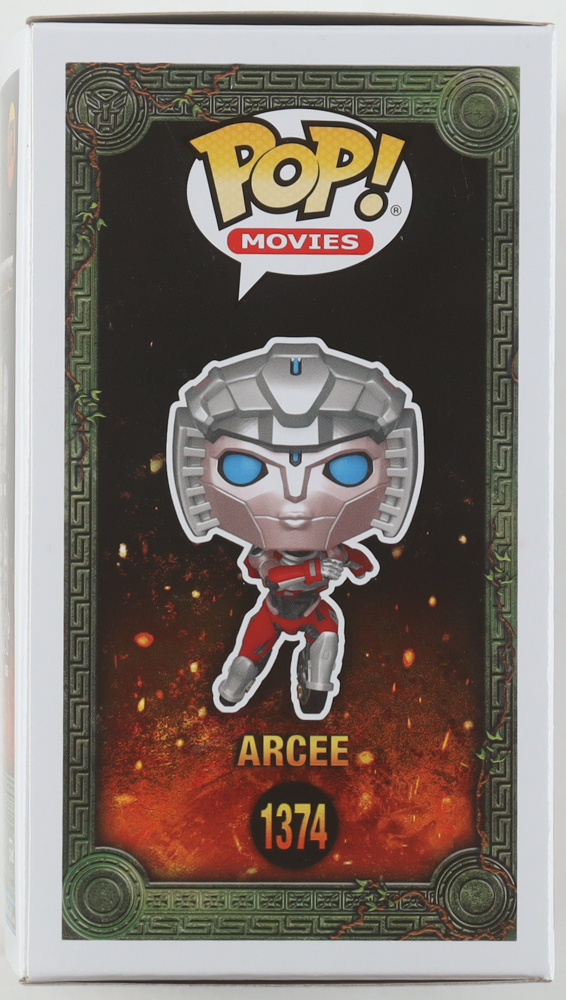 Shia LaBeouf Signed "Transformers: Rise of the Beasts" #1374 Arcee Funko Pop! Vinyl Figure (ACOA) at PristineAuction.com Shia LaBeouf Signed "Transformers: Rise of the Beasts" #1374 Arcee Funko Pop! Vinyl Figure (ACOA) at PristineAuction.com