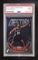 Tim Duncan 1997-98 Topps Chrome Destiny #D8 RC (PSA 9) at PristineAuction.com