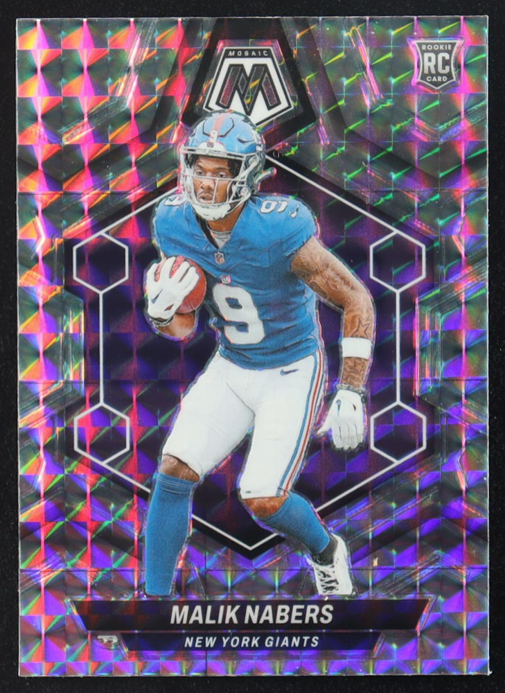 Malik Nabers 2024 Mosaic Mosaic #306 RC
