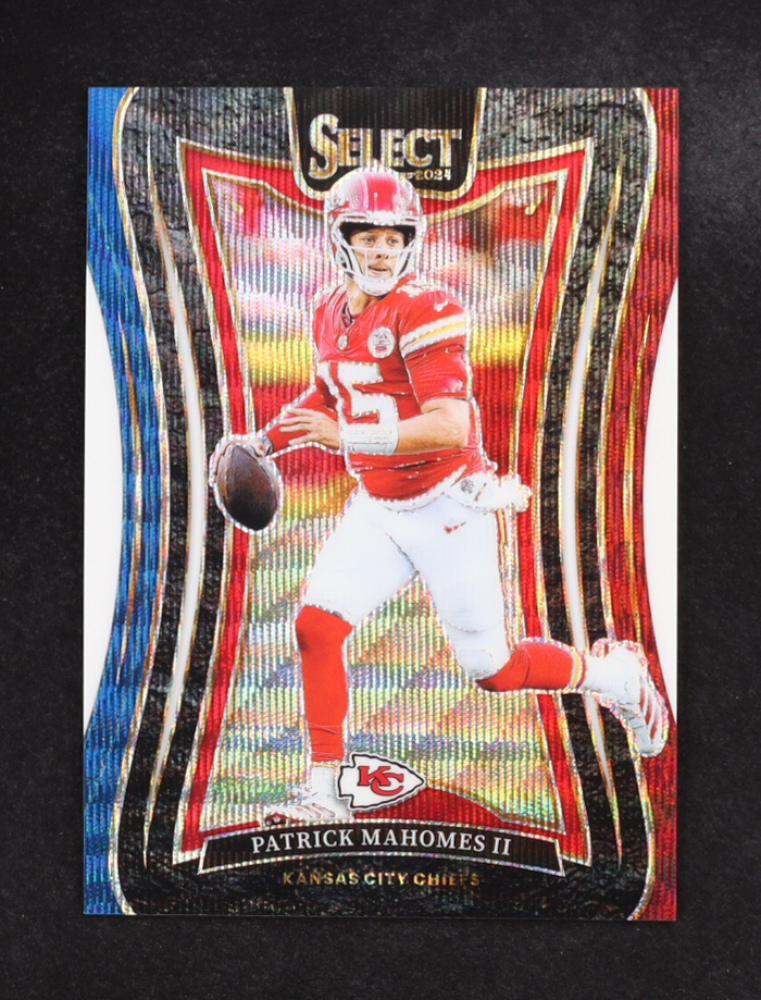 Patrick Mahomes III 2024 Select Prizm Tri Color #388 #32/149