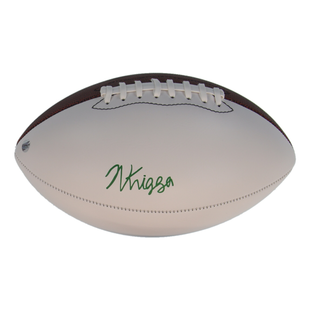 Noah Knigga Signed Football (AWM) at PristineAuction.com