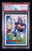 Tim Tebow Signed 2010 Topps #440A RC (PSA | Auto 10) at PristineAuction.com