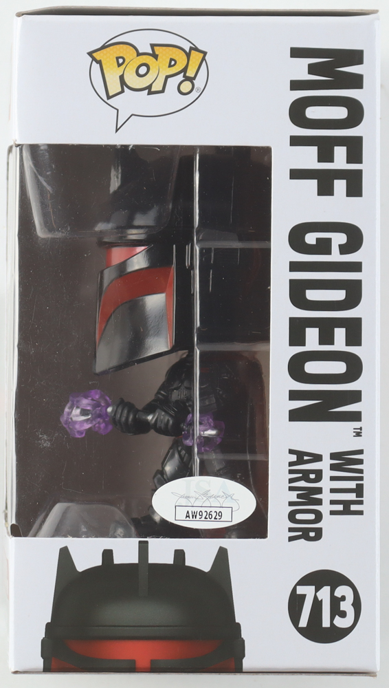 Giancarlo Esposito Signed "Star Wars" #713 Moff Gideon with Armor Bobble-Head Funko Pop! Vinyl Figure (JSA) at PristineAuction.com Giancarlo Esposito Signed "Star Wars" #713 Moff Gideon with Armor Bobble-Head Funko Pop! Vinyl Figure (JSA) at PristineAuction.com