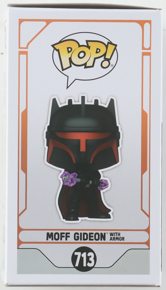 Giancarlo Esposito Signed "Star Wars" #713 Moff Gideon with Armor Bobble-Head Funko Pop! Vinyl Figure (JSA) at PristineAuction.com Giancarlo Esposito Signed "Star Wars" #713 Moff Gideon with Armor Bobble-Head Funko Pop! Vinyl Figure (JSA) at PristineAuction.com