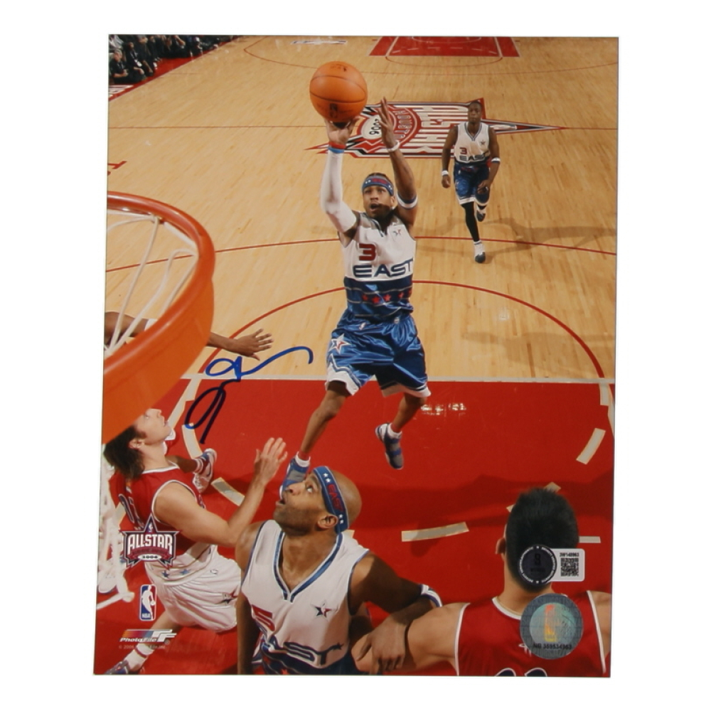 Allen Iverson Signed 2006 All-Star Game 8x10 Photo (Beckett) at PristineAuction.com