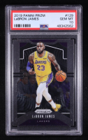 LeBron James 2019-20 Panini Prizm #129 (PSA 10) at PristineAuction.com