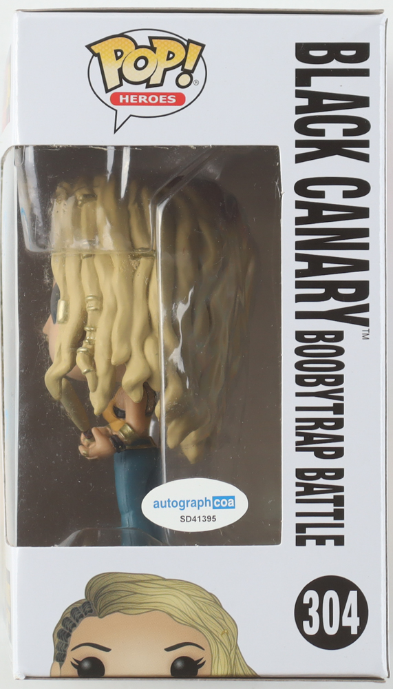 Jurnee Smollett Signed "Birds Of Prey" #304 Black Canary Boobytrap Battle Funko Pop! Vinyl Figure (ACOA) at PristineAuction.com Jurnee Smollett Signed "Birds Of Prey" #304 Black Canary Boobytrap Battle Funko Pop! Vinyl Figure (ACOA) at PristineAuction.com