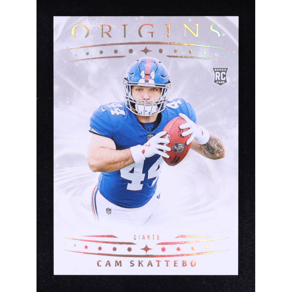 Cam Skattebo 2025 Panini Origins #123 RC at PristineAuction.com
