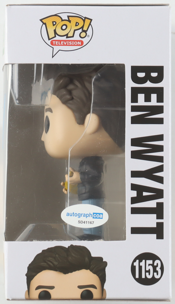 Adam Scott Signed "Parks and Recreation" #1153 Ben Wyatt Funko Pop! Vinyl Figure (ACOA) at PristineAuction.com Adam Scott Signed "Parks and Recreation" #1153 Ben Wyatt Funko Pop! Vinyl Figure (ACOA) at PristineAuction.com
