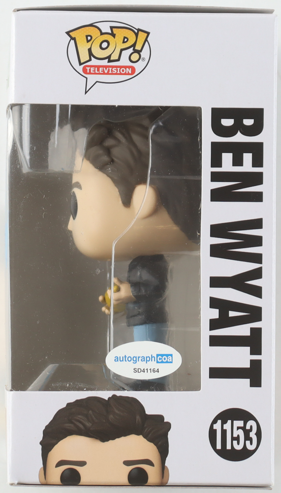 Adam Scott Signed "Parks and Recreation" #1153 Ben Wyatt Funko Pop! Vinyl Figure (ACOA) at PristineAuction.com Adam Scott Signed "Parks and Recreation" #1153 Ben Wyatt Funko Pop! Vinyl Figure (ACOA) at PristineAuction.com