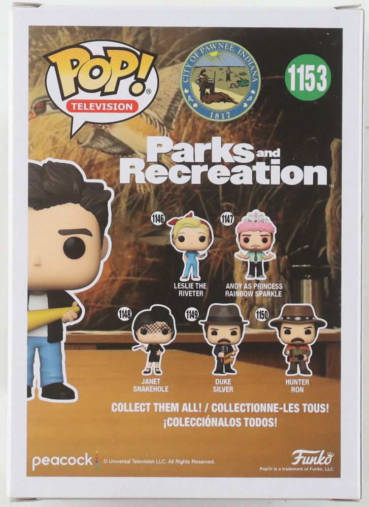 Adam Scott Signed "Parks and Recreation" #1153 Ben Wyatt Funko Pop! Vinyl Figure (ACOA) at PristineAuction.com Adam Scott Signed "Parks and Recreation" #1153 Ben Wyatt Funko Pop! Vinyl Figure (ACOA) at PristineAuction.com