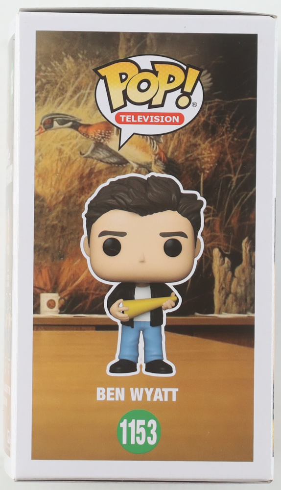 Adam Scott Signed "Parks and Recreation" #1153 Ben Wyatt Funko Pop! Vinyl Figure (ACOA) at PristineAuction.com Adam Scott Signed "Parks and Recreation" #1153 Ben Wyatt Funko Pop! Vinyl Figure (ACOA) at PristineAuction.com