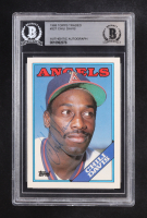 Chili Davis Signed 1988 Topps Traded Autographs #32T (BGS) at PristineAuction.com