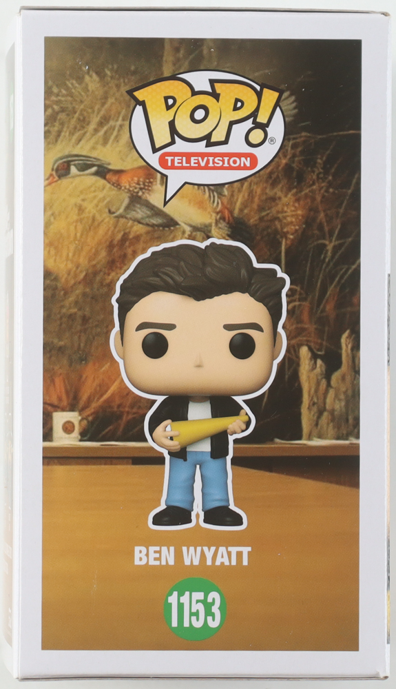 Adam Scott Signed "Parks and Recreation" #1153 Ben Wyatt Funko Pop! Vinyl Figure (ACOA) at PristineAuction.com Adam Scott Signed "Parks and Recreation" #1153 Ben Wyatt Funko Pop! Vinyl Figure (ACOA) at PristineAuction.com