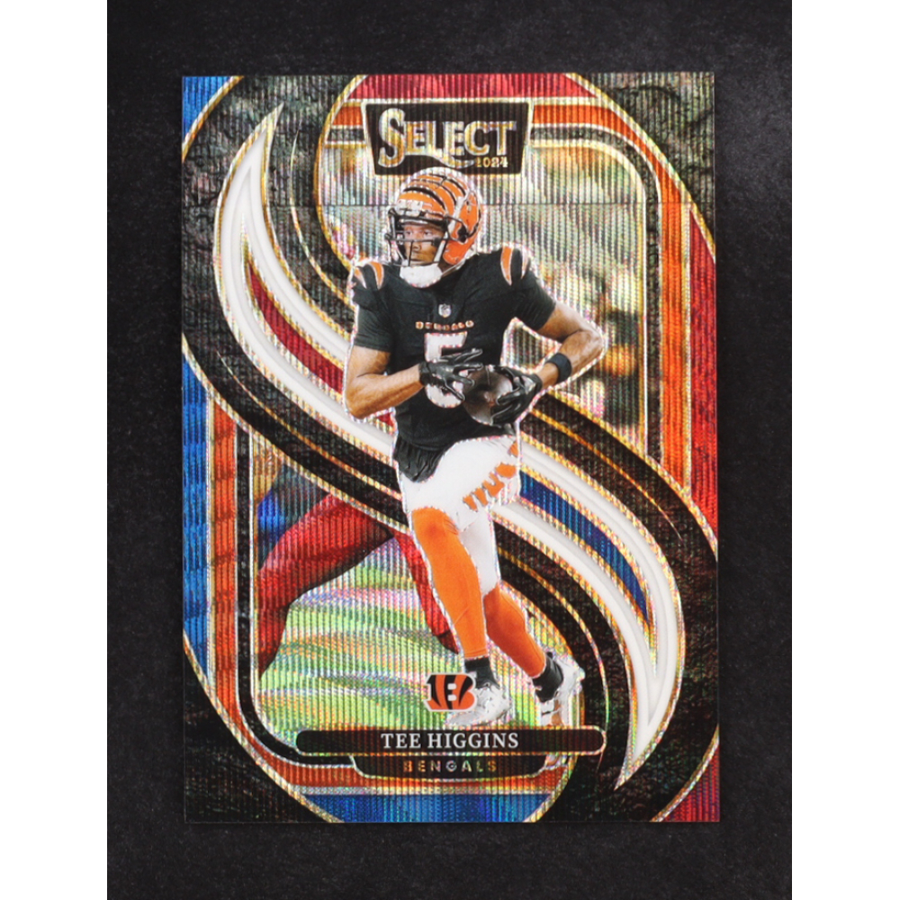 Tee Higgins 2024 Select Prizm Tri Color #193 #222/249 at PristineAuction.com