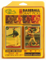 1991 Classic Baseball Draft Picks Complete Set of (50) Cards at PristineAuction.com