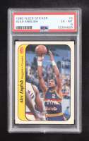 Alex English 1986-87 Fleer Stickers #4 (PSA 6) at PristineAuction.com