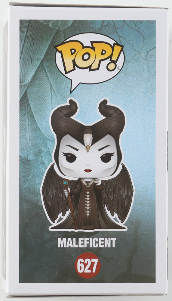Angelina Jolie Signed "Maleficent: Mistress of Evil" #627 Maleficent Funko Pop! Vinyl Figure (ACOA) at PristineAuction.com Angelina Jolie Signed "Maleficent: Mistress of Evil" #627 Maleficent Funko Pop! Vinyl Figure (ACOA) at PristineAuction.com
