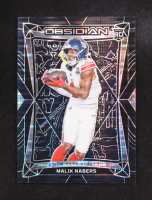 Malik Nabers 2024 Panini Obsidian International #147 RC at PristineAuction.com