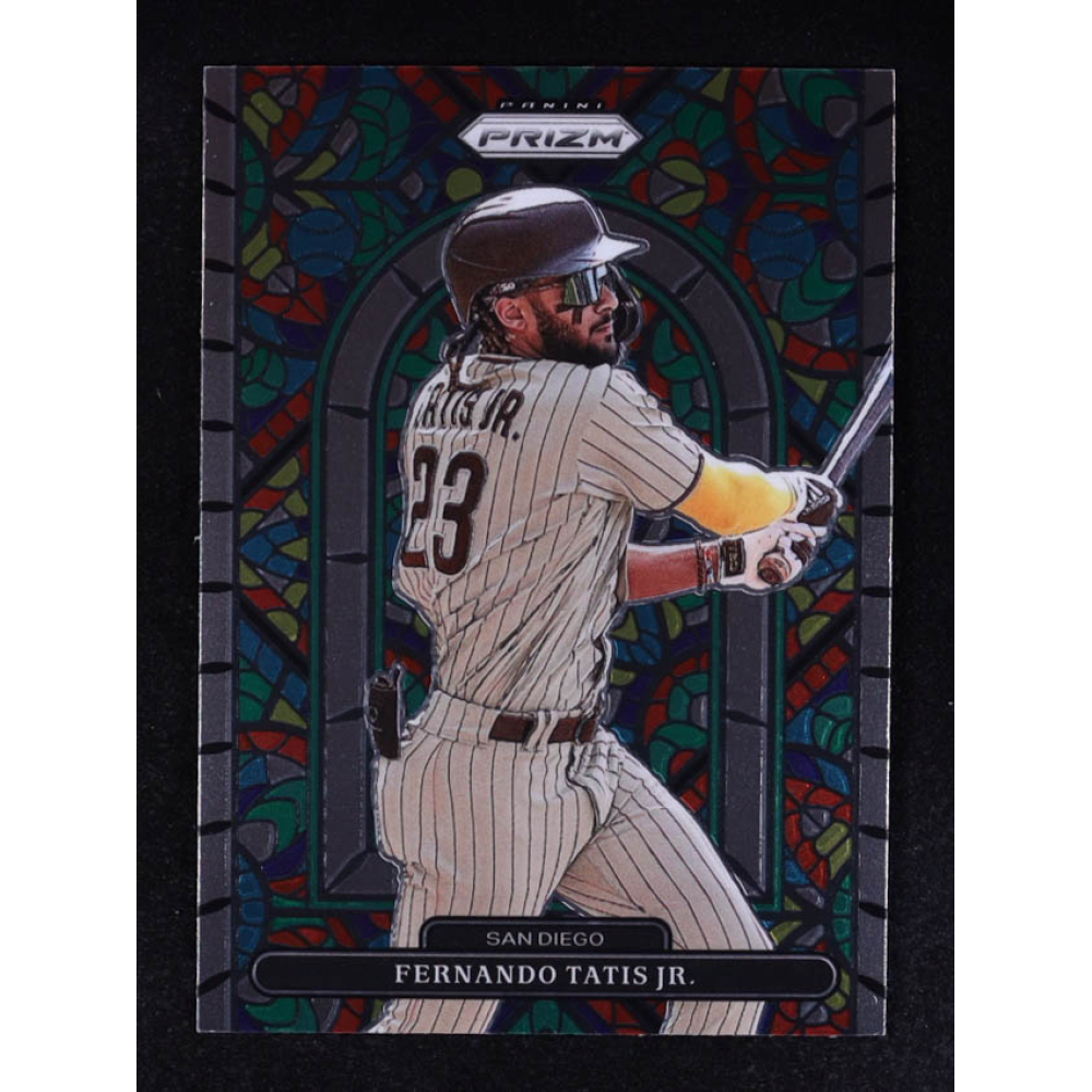 Fernando Tatis Jr. 2022 Panini Prizm Stained Glass #1 at PristineAuction.com