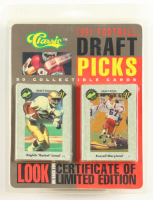 1991 Classic Football Draft Picks Complete Set of (50) Cards at PristineAuction.com