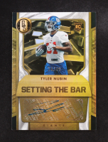 Tyler Nubin 2024 Panini Gold Standard Setting the Bar Autographs White Gold #16 #28/49 RC at PristineAuction.com