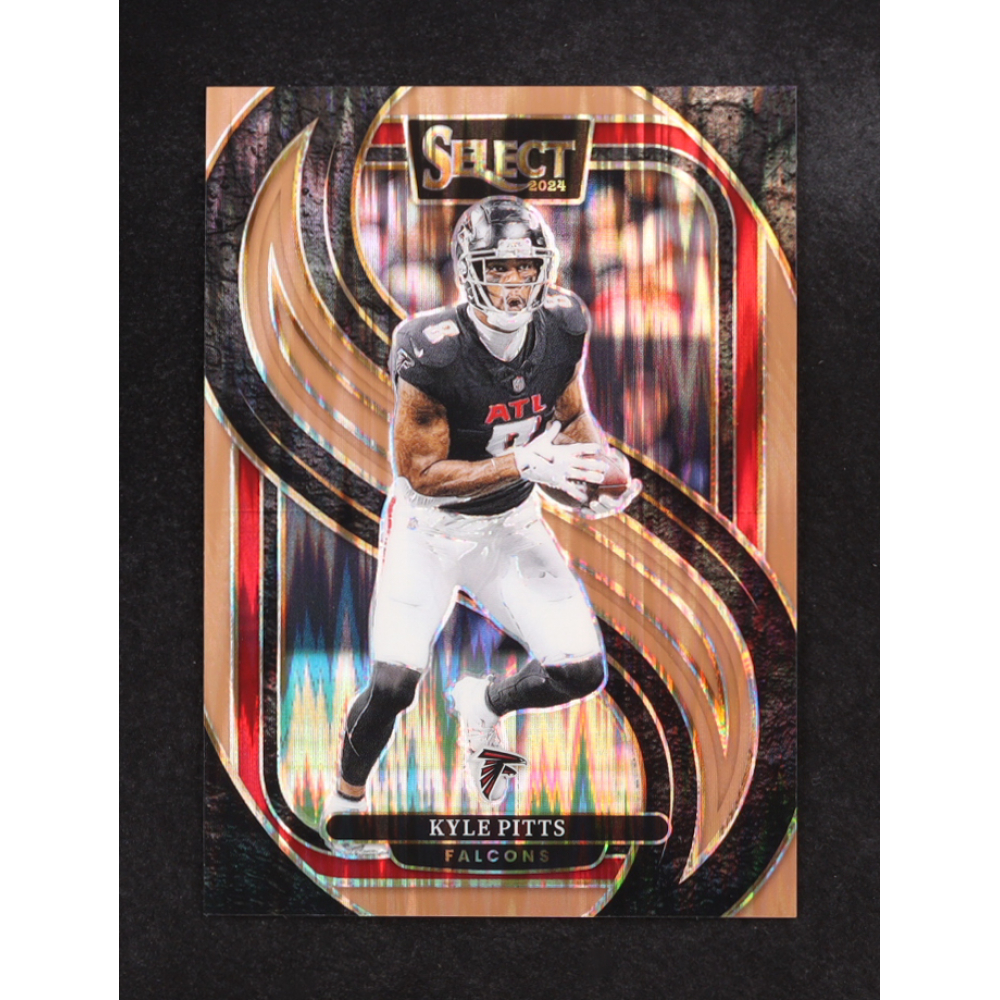 Kyle Pitts  2024 Select Prizm Copper Shock #178 #260/299 at PristineAuction.com